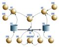 Systemdiagramm für den Druckausgleich in Petflaschen